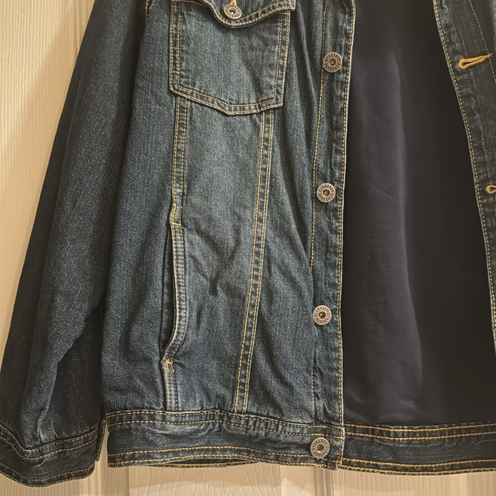 Jean Jacket-Gymboree, lined - Picture 3 of 6